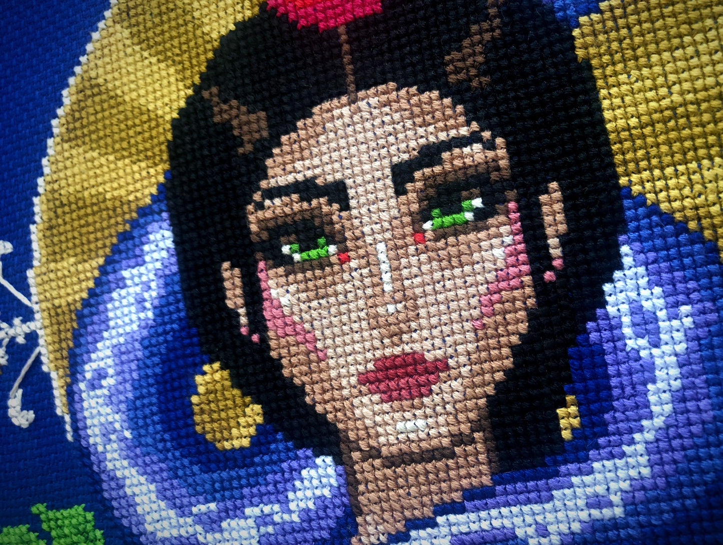 Eve & Serpent Cross Stitch Pattern