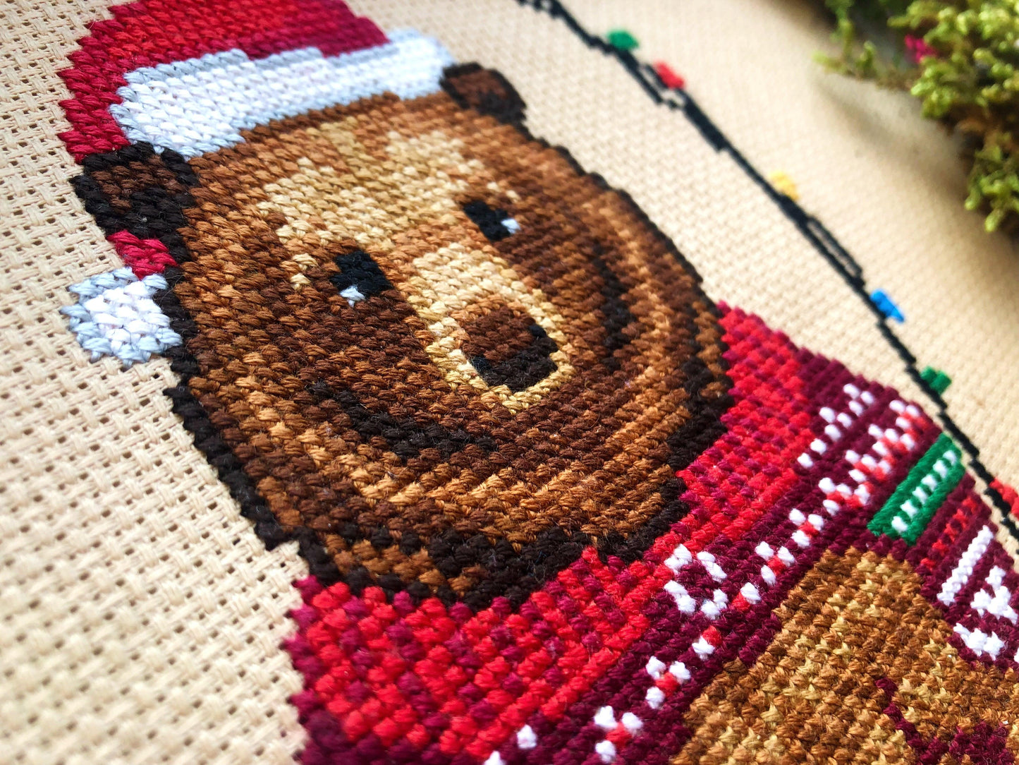 Have A Very Beary Christmas Cross Stitch Pattern