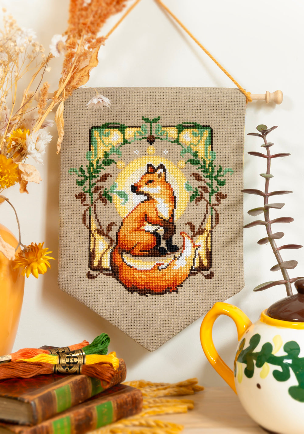 Art Nouveau Fox - PDF