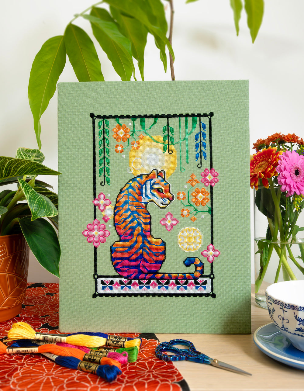 Art Nouveau Tiger - PDF