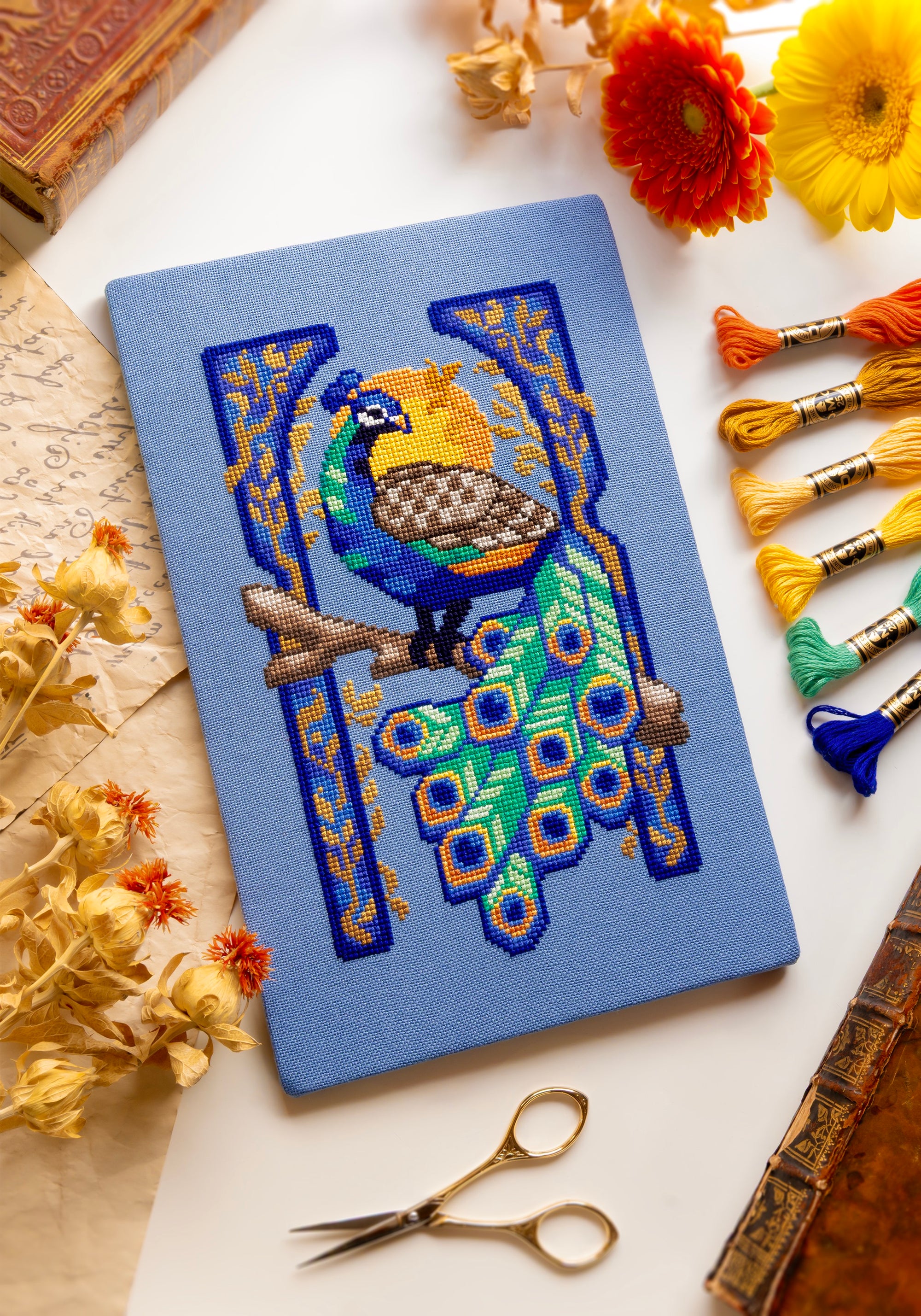 Art Nouveau Peacock