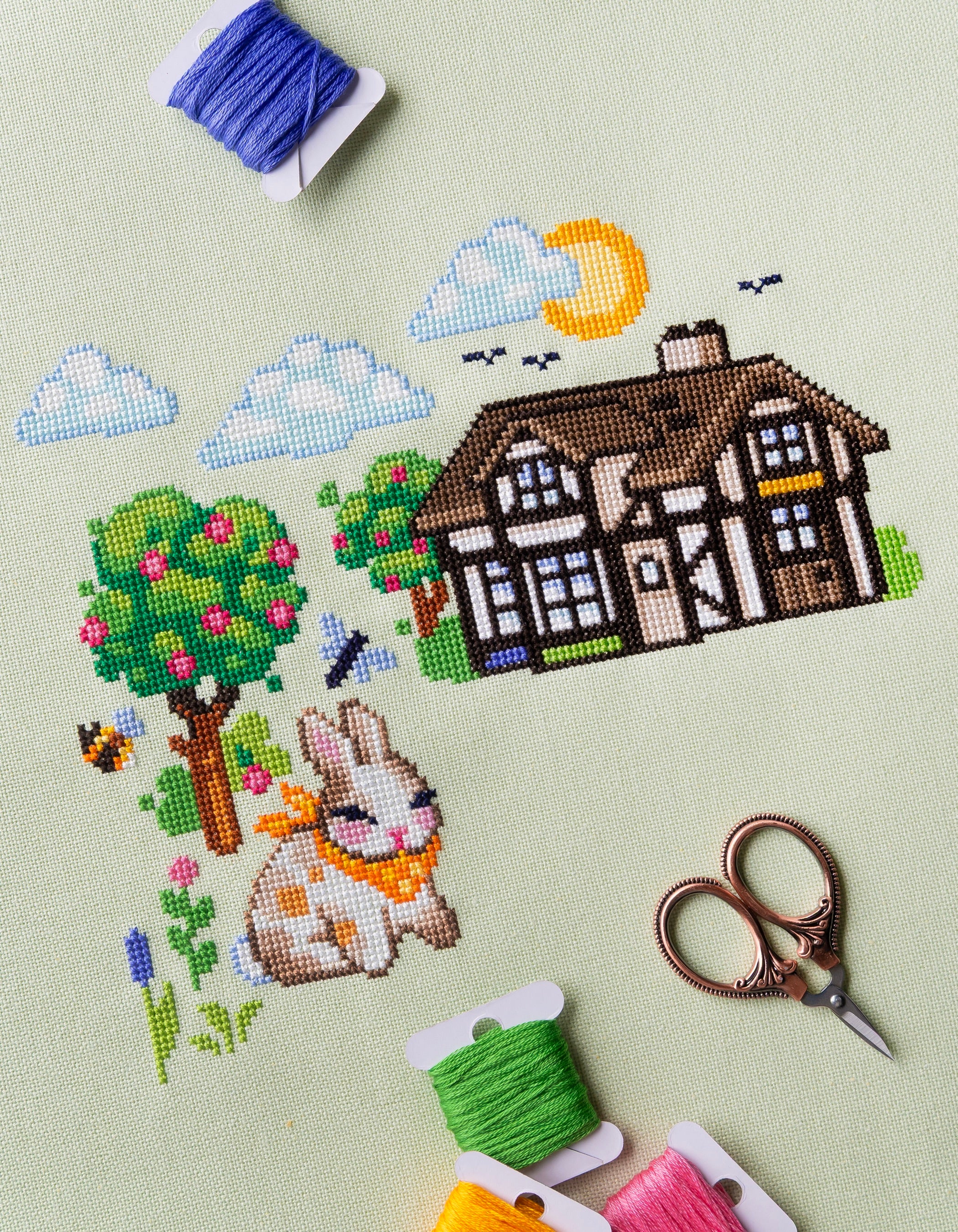 Life at the Cottage SAL - NeedleLot Designs Stitchalong