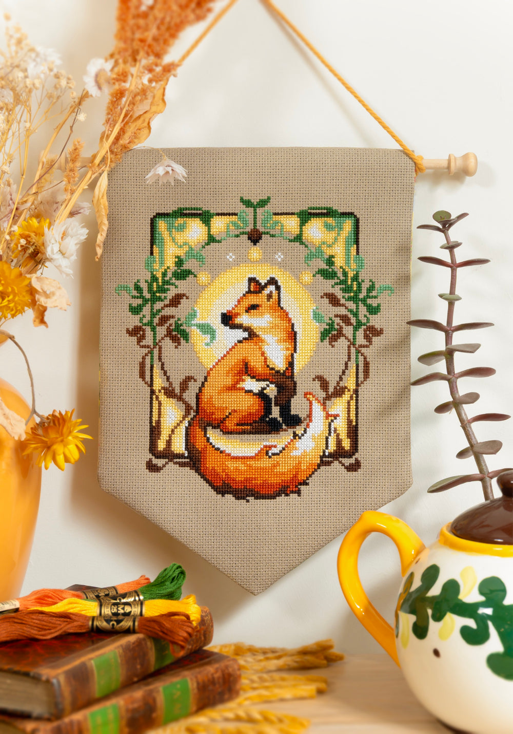 Art Nouveau Fox - PDF