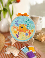 Flapjack Octopus cross stitch pattern by NeedleLot Designs, a flapjack octopus