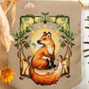 Art Nouveau Fox - PDF