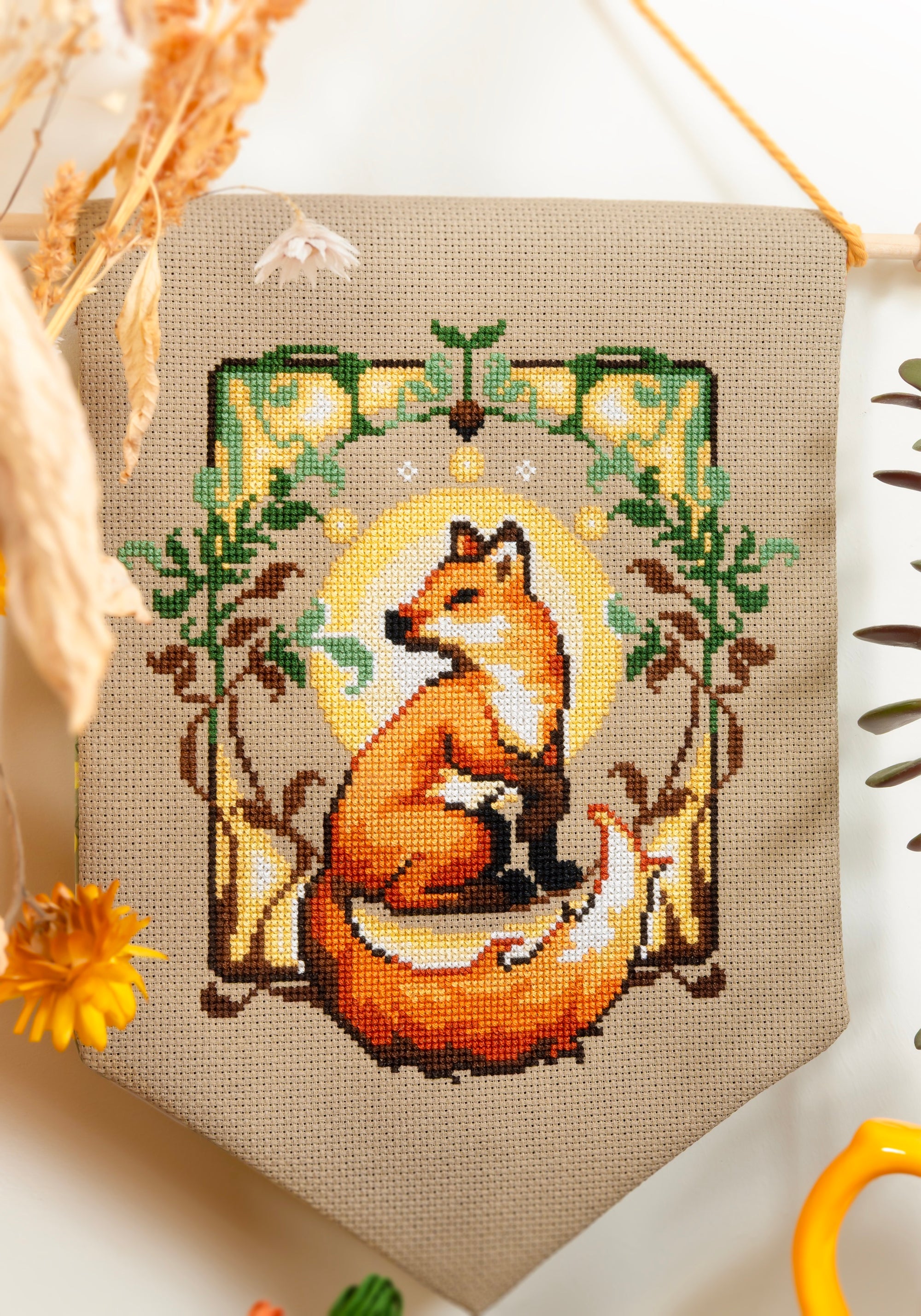Art Nouveau Fox - PDF