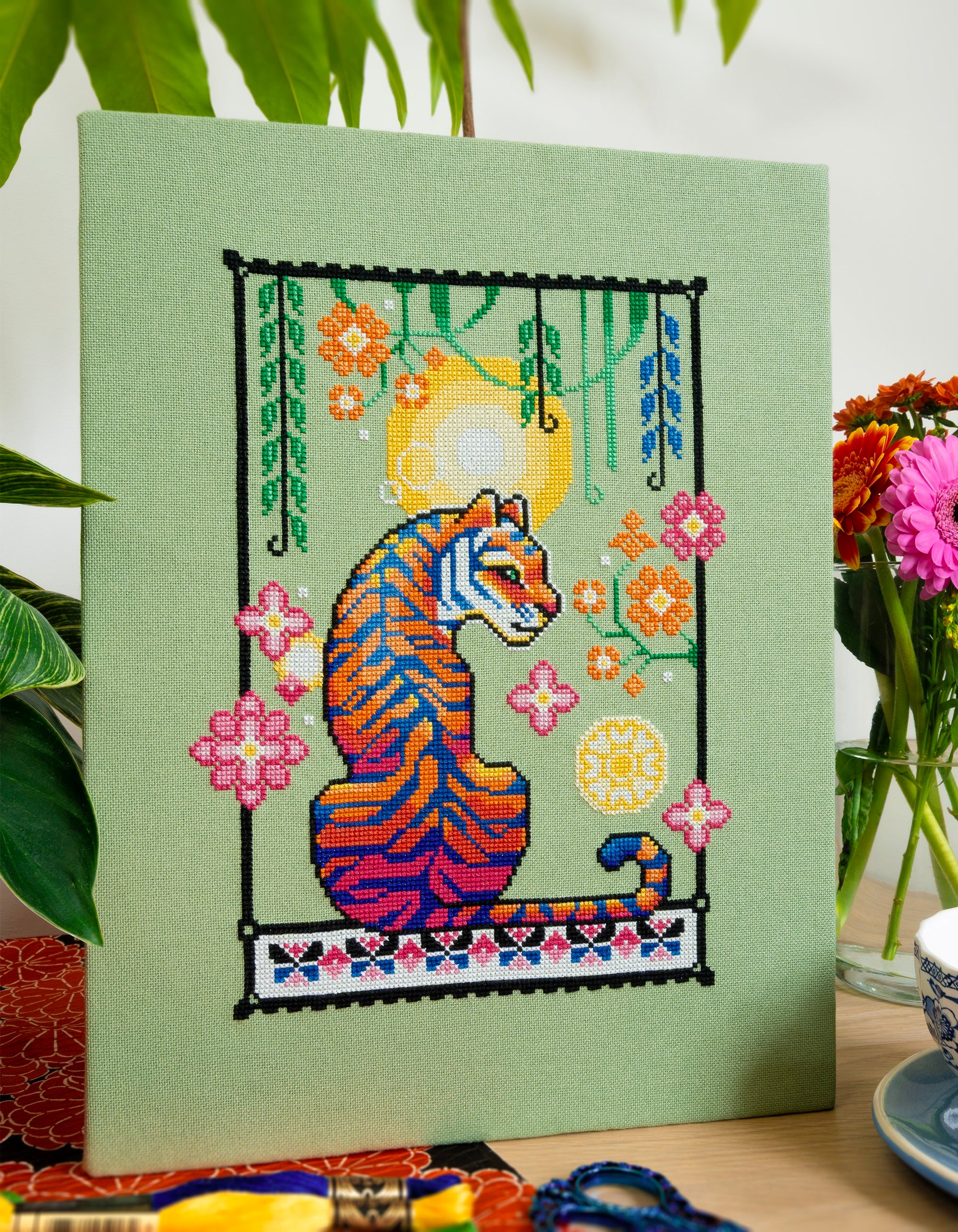 Art Nouveau Tiger - PDF