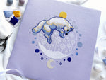 Arctic Fox cross stitch pattern by NeedleLot Designs, a white arctic fox