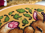 Baby Jackalope cross stitch pattern by NeedleLot Designs, a baby jackalope