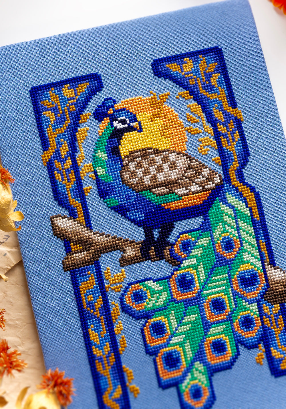 Art Nouveau Peacock