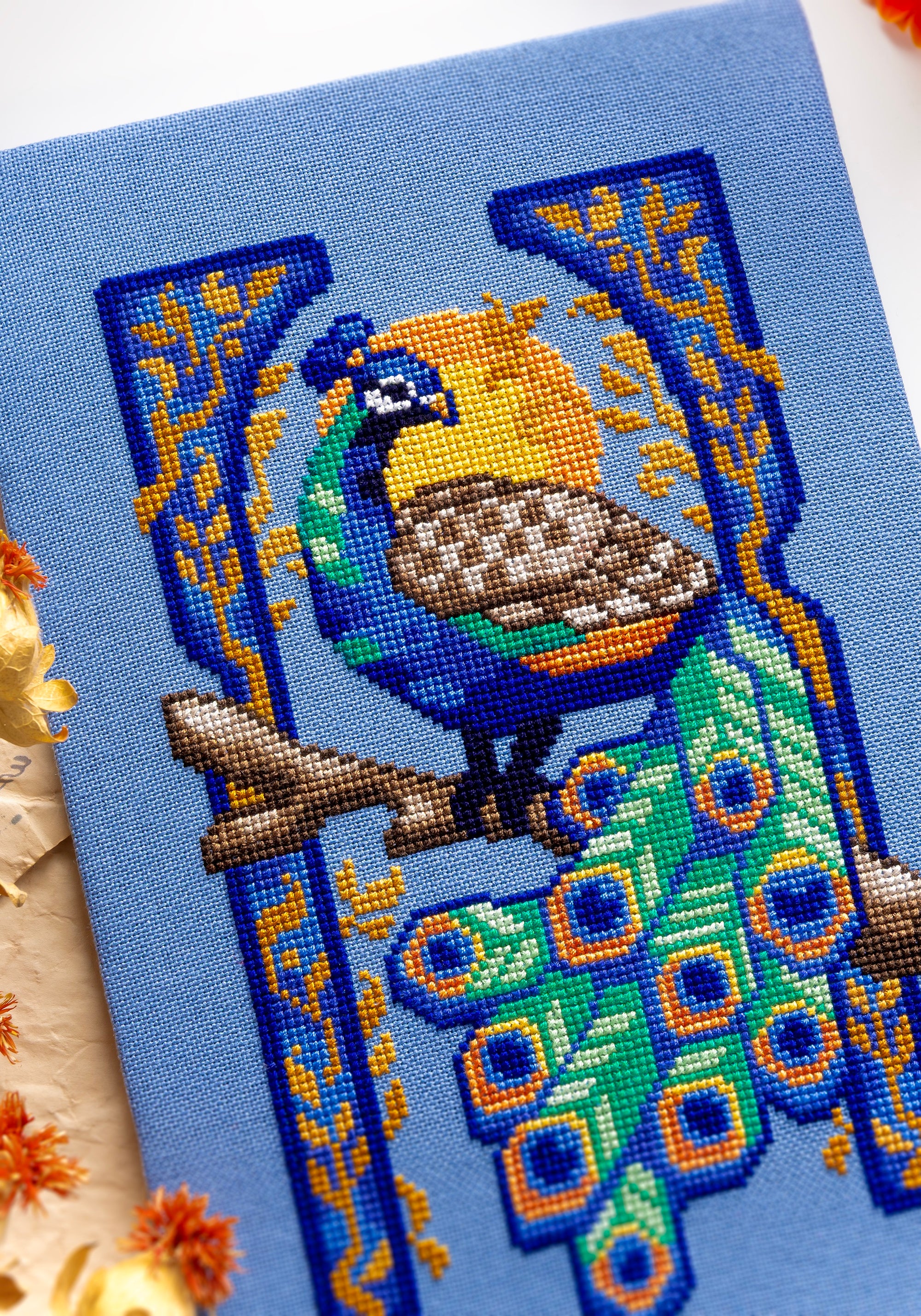 Art Nouveau Peacock