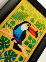 Toucan cross stitch pattern by NeedleLot Designs, a toucan