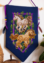 Wild Horses cross stitch pattern by NeedleLot Designs, wild horses