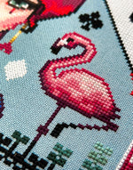 Queen of Hearts cross stitch pattern by NeedleLot Designs, the Queen of Hearts from Alice in Wonderland